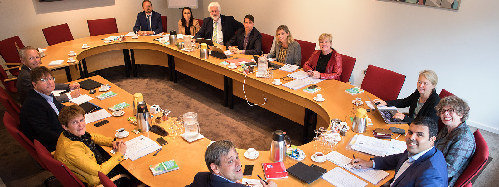 Leden en secretariaat van de Agendacommissie van de Stichting van de Arbeid